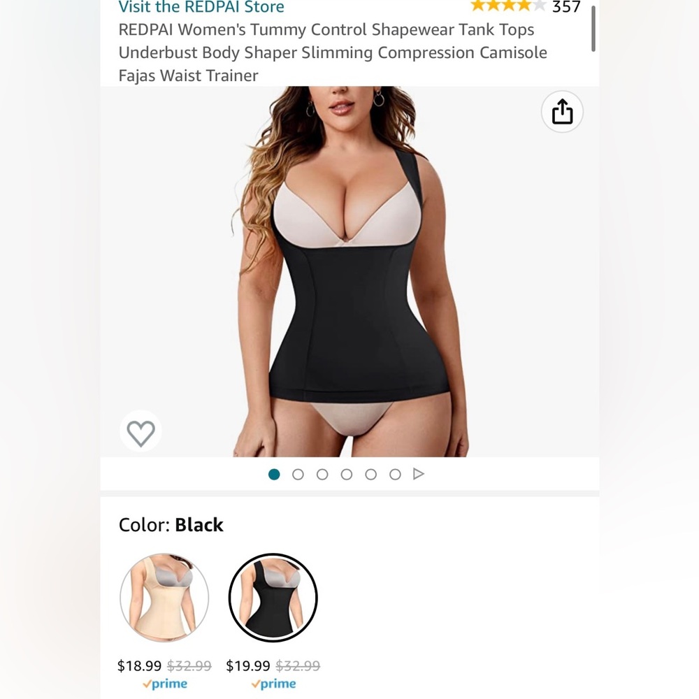 SOLD!!Redpai Tummy Shapewear - Picture 6 of 10